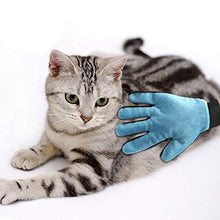 Carica l'immagine nel visualizzatore di Gallery, FRETOD Guanto Spazzola per Cani &amp; Gatto - Con Rimozione dei Blu+marrone - Ilgrandebazar