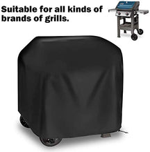 Carica l'immagine nel visualizzatore di Gallery, Copertura per Barbecue,Copertura Barbecue Telo Protettivo BBQ black
