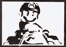 Carica l'immagine nel visualizzatore di Gallery, Poster Mario Kart Handmade Graffiti Street Art - Artwork