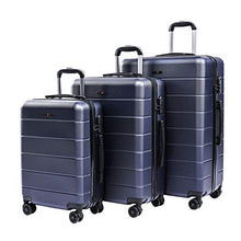Carica l'immagine nel visualizzatore di Gallery, CarryOne Set di Trolley Valigie Rigidi Bagaglio a mano 3 Valigie, Blu