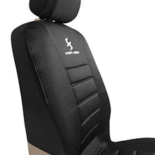 Carica l'immagine nel visualizzatore di Gallery, WOLTU AS7254-2 Set Coprisedili Anteriori Auto 2 Posti Seat Cover Nero