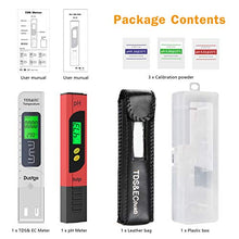 Carica l'immagine nel visualizzatore di Gallery, Dustgo Tester PH/TDS&amp;EC 4 in 1 Set Misuratore Digitale della qualità... - Ilgrandebazar