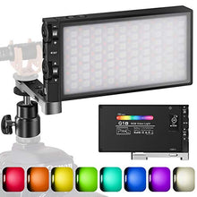 Carica l'immagine nel visualizzatore di Gallery, Pixel G1s RGB LED - Luce video integrata, 12 W, luce video, colore pieno e...