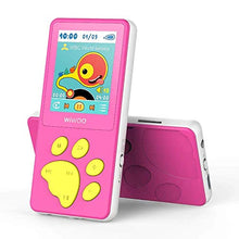 Carica l'immagine nel visualizzatore di Gallery, MusicFun Lettore MP3 Bambini, 1.8" LCD Schermo HiFi Bambini con Giochi,...