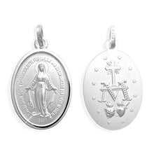 Carica l'immagine nel visualizzatore di Gallery, Ciondolo a forma di medaglia con immagine della Madonna Immacolata dei... - Ilgrandebazar