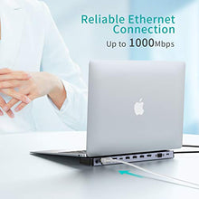 Carica l'immagine nel visualizzatore di Gallery, CHOETECH Hub USB C MacBook PRO 2020, 11 in 1 Docking Station C con 4K...
