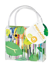 Carica l'immagine nel visualizzatore di Gallery, Fiskars Set di forbici decorative per bambini, 6 pezzi, Inclusa custodia per... - Ilgrandebazar