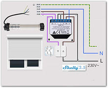 Carica l'immagine nel visualizzatore di Gallery, KIt Shelly 2.5 Wireless Dual relè Interruttore Intelligente domotica, Amazon... - Ilgrandebazar