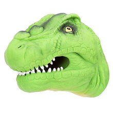 Carica l'immagine nel visualizzatore di Gallery, Zerodis- Burattino di Mano Dinosauro, Alta Simulazione Cartoon Verde - Ilgrandebazar