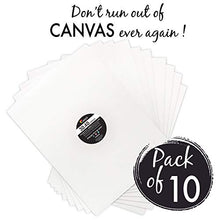 Carica l'immagine nel visualizzatore di Gallery, Zenacolor - Set di 10 Tele Cartonate per 10 (30 x 40 cm) - Ilgrandebazar