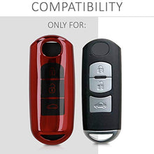 Carica l'immagine nel visualizzatore di Gallery, kwmobile Cover Copri-Chiave Compatibile con Mazda 3 rosso splendente
