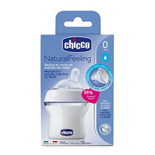 Carica l'immagine nel visualizzatore di Gallery, Chicco Natural Feeling Bottiglia Flusso Normale con tetarella inclinata, 0M... - Ilgrandebazar