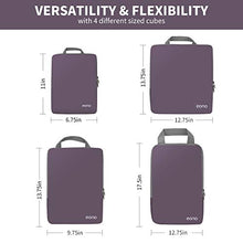 Carica l'immagine nel visualizzatore di Gallery, Amazon Brand: Eono Essentials Organizzatori da Viaggio a 4 Pezzi, Grigio