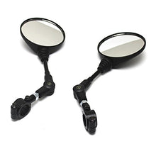 Carica l'immagine nel visualizzatore di Gallery, KKmoon 1 Pair Specchio Moto Universale in Lega di Alluminio Specchietto... - Ilgrandebazar