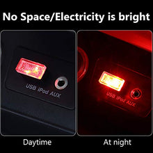 Carica l'immagine nel visualizzatore di Gallery, 7 Pezzi Usb Luci a Led per Auto Monocromatica, Collegato 5V Mini per...
