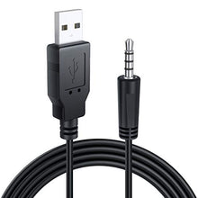 Carica l'immagine nel visualizzatore di Gallery, Ancable Cavo USB 2.0 Tipo A a 3,5 mm AUX maschio da 1m per Lettori MP3 MP4,...