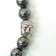 Carica l'immagine nel visualizzatore di Gallery, Zen braccialetto etnico Thurcolas con perle ematite e perline Buddha... - Ilgrandebazar