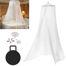 Carica l'immagine nel visualizzatore di Gallery, QXMCOV Zanzariera Letto con Sospensione Installa Kit e Borsa Portatile,...
