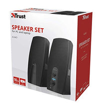 Carica l'immagine nel visualizzatore di Gallery, Trust Almo Set di Altoparlanti 2.0 USB con Potenza Picco 10 W, Nero...