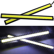 Carica l'immagine nel visualizzatore di Gallery, 2Pcs Luci Diurne LED Auto,12V 17cm Decorative Auto Light Strip DRL COB...