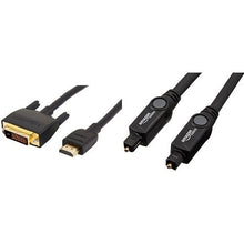 Carica l'immagine nel visualizzatore di Gallery, AmazonBasics Cavo adattatore DVI-HDMI (ultimo standard) - 1,83 m (non per il... - Ilgrandebazar