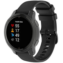 Carica l'immagine nel visualizzatore di Gallery, AWADUO - Custodia protettiva in TPU trasparente per Garmin Venu, nero.