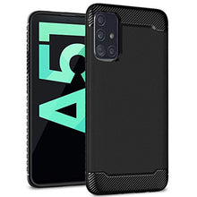 Carica l'immagine nel visualizzatore di Gallery, Ferilinso Cover per Samsung Galaxy A51 Cover, Custodia Protettiva Nero