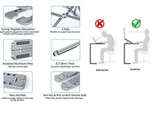Carica l'immagine nel visualizzatore di Gallery, BBmarket Supporto per PC in Alluminio con Telefono e Custodia -...