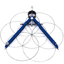 Carica l'immagine nel visualizzatore di Gallery, Compasso in Metallo per Geometria - Migliore Disegno, Disegno Tecnico,...