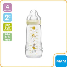 Carica l'immagine nel visualizzatore di Gallery, MAM 67490720 Easy Active Biberon, trasparente, 4+ mesi, 330 ml Trasparente