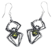 Carica l'immagine nel visualizzatore di Gallery, Alchemy Gothic Veleno di smeraldo Coppia Orecchini - Ilgrandebazar