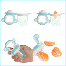 Carica l'immagine nel visualizzatore di Gallery, Faburo 2pcs Ciuccio per Alimenti/Frutta Bambini + 9pcs in...