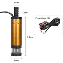 Carica l'immagine nel visualizzatore di Gallery, flintronic Pompa Acqua e Olio con Clip, 12V 38mm Sommersa Elettrica...