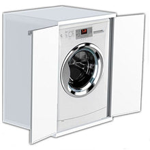 Carica l'immagine nel visualizzatore di Gallery, 7827C98 - Coprilavatrice PVC, Bianco, 68.5 x 64.5 x 88 cm