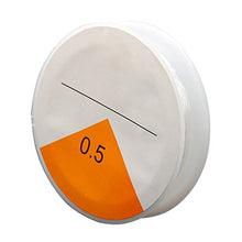 Carica l'immagine nel visualizzatore di Gallery, Digiflex 20 m Bobina di Filo Trasparente da 0.5 mm - Elastico per...