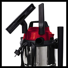 Carica l'immagine nel visualizzatore di Gallery, Einhell TC-VC 1812 S Aspiratutto Solidi/Liquidi, 1250 W, 80 Decibel, Rosso,... - Ilgrandebazar
