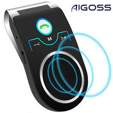 Carica l'immagine nel visualizzatore di Gallery, Aigoss Vivavoce Bluetooth Car Kit per Chiamate Viva Voce GPS e Musica...