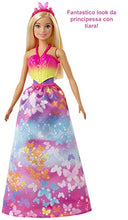 Carica l'immagine nel visualizzatore di Gallery, Barbie- Dreamtopia Playset con Bambola Bionda 3 Outfit, Giocattolo per...