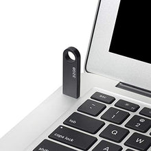 Carica l'immagine nel visualizzatore di Gallery, Chiavetta USB 32 GB, Mini PenDrive 32 Giga Metallo 32GB PEN Black