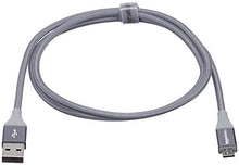 Carica l'immagine nel visualizzatore di Gallery, AmazonBasics - Cavo da USB 2.0 A a micro B, in nylon a 0,9 m, Grigio scuro - Ilgrandebazar