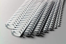 Carica l'immagine nel visualizzatore di Gallery, GBC Dorsi plastici 21A 6mm 100pz - Bianco - 4028193 6 mm
