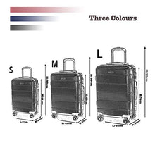 Carica l'immagine nel visualizzatore di Gallery, CarryOne Set di Trolley Valigie Rigidi Bagaglio a mano 3 Valigie, Blu