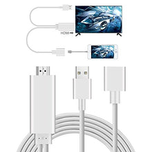Carica l'immagine nel visualizzatore di Gallery, Mirroring al cavo HDMI per Phone Smartphone Pad e Lightning+USB hd