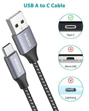 Carica l'immagine nel visualizzatore di Gallery, Nimaso Cavo USB C [4 Pezzi: 0.3M+1M+2M+3M], Type C Ricarica Rapida... - Ilgrandebazar