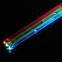 Carica l'immagine nel visualizzatore di Gallery, Origlam Bacchette per batteria luminose con luci a LED, modello 5A, si...