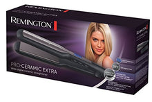 Carica l'immagine nel visualizzatore di Gallery, Remington S5525 Pro-Ceramic Piastra Extra Larga, Nero - Ilgrandebazar