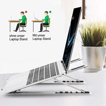 Carica l'immagine nel visualizzatore di Gallery, OCDAY Supporto PC Portatile, Alluminio Ventilato Telescopico_Piccolo