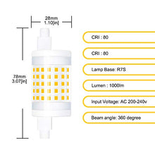 Carica l'immagine nel visualizzatore di Gallery, Bonlux R7s 78mm LED Dimmerabile 10W Bianco Dimmerabile, Calda - Ilgrandebazar