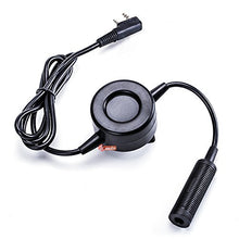 Carica l'immagine nel visualizzatore di Gallery, Zeadio - Auricolari on-ear con microfono girevole e PTT resistente per... - Ilgrandebazar
