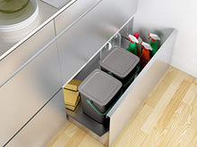 Carica l'immagine nel visualizzatore di Gallery, Kis Smart Container Bio Compost - 25,5X23X25H Grigio